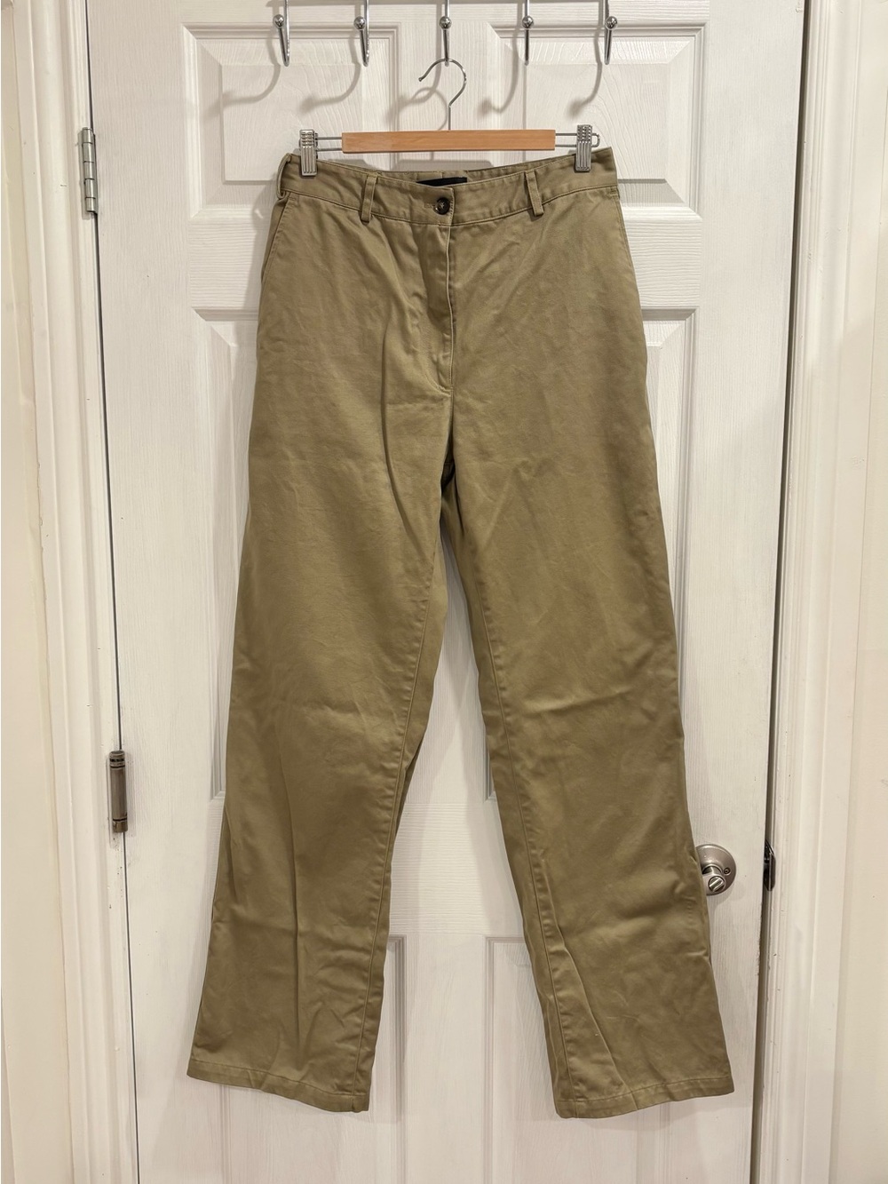 Nili Lotan Cotton Straight Leg Pants